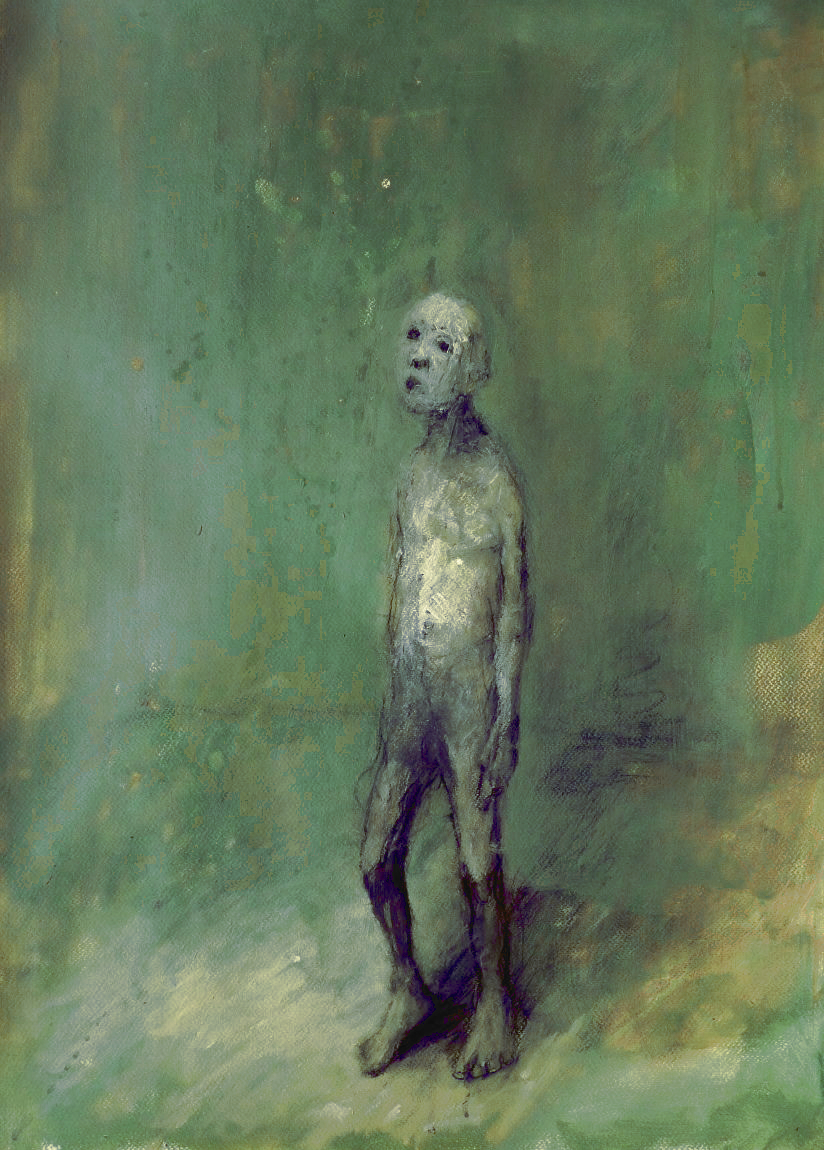 Hubert Duprilot 2016  acrylique sur papier (50x70)