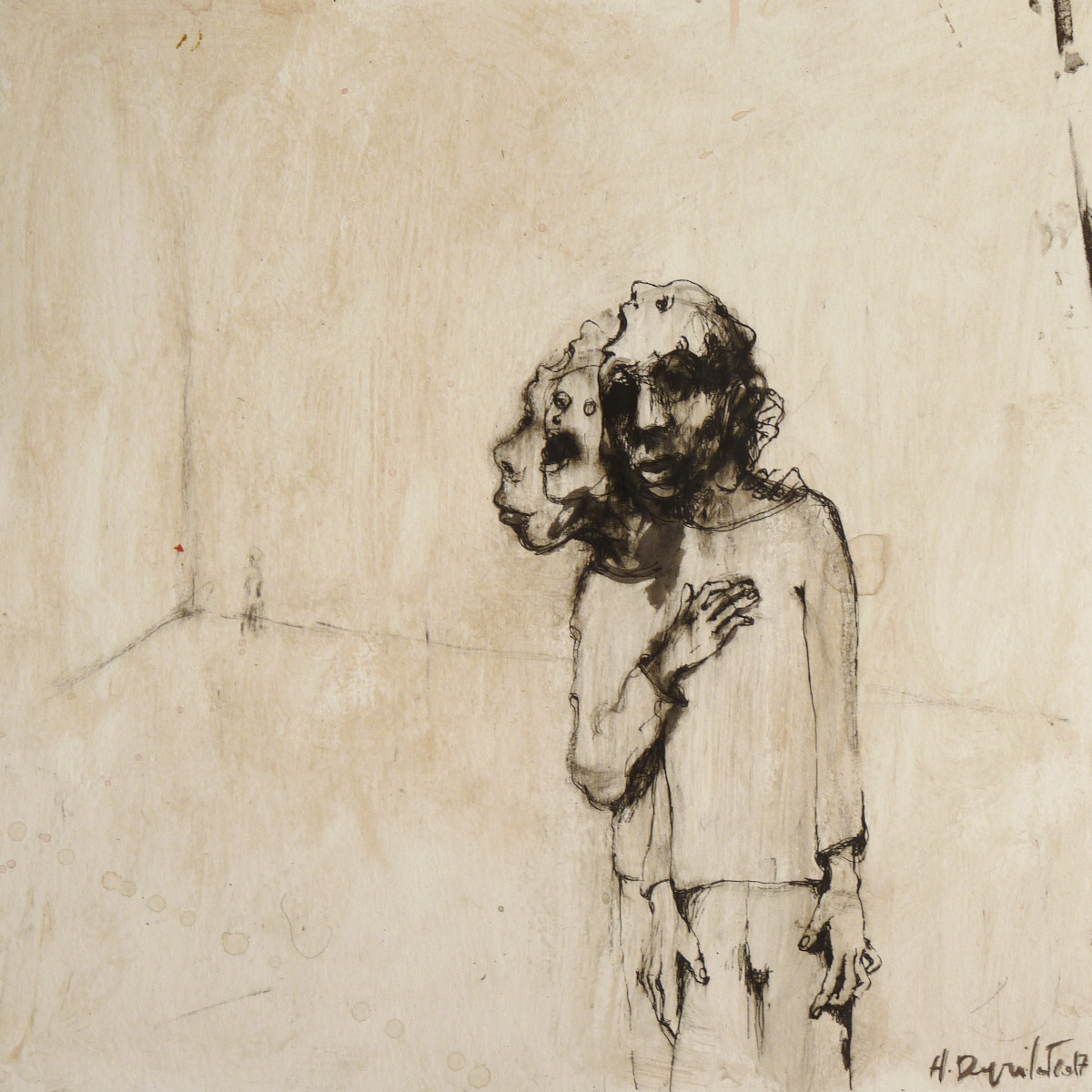 Hubert Duprilot 2017  Stylo-bille sur papier A4